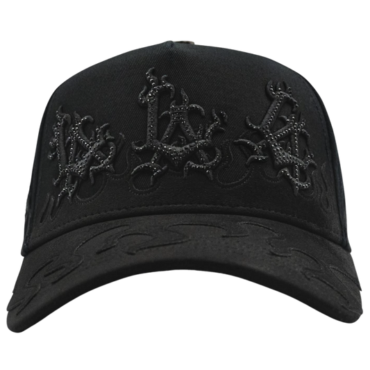 LA FLAMES BLACK FTXHATS