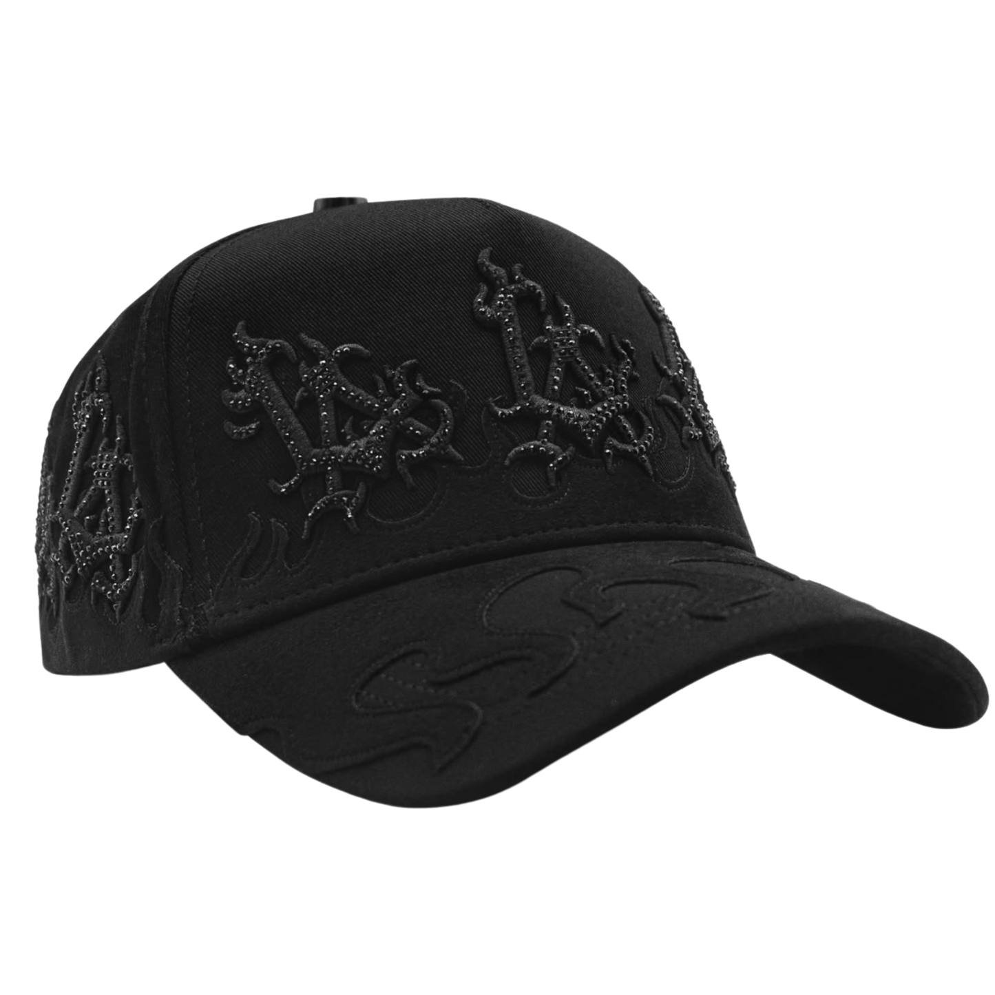 LA FLAMES BLACK FTXHATS