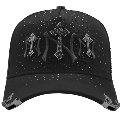 NY 3 CRUCES BLACK FTXHATS
