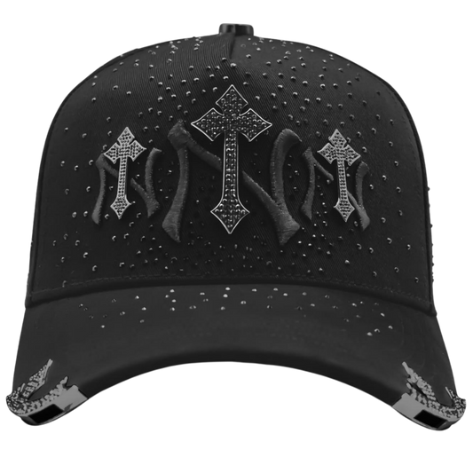 NY 3 CRUCES BLACK FTXHATS