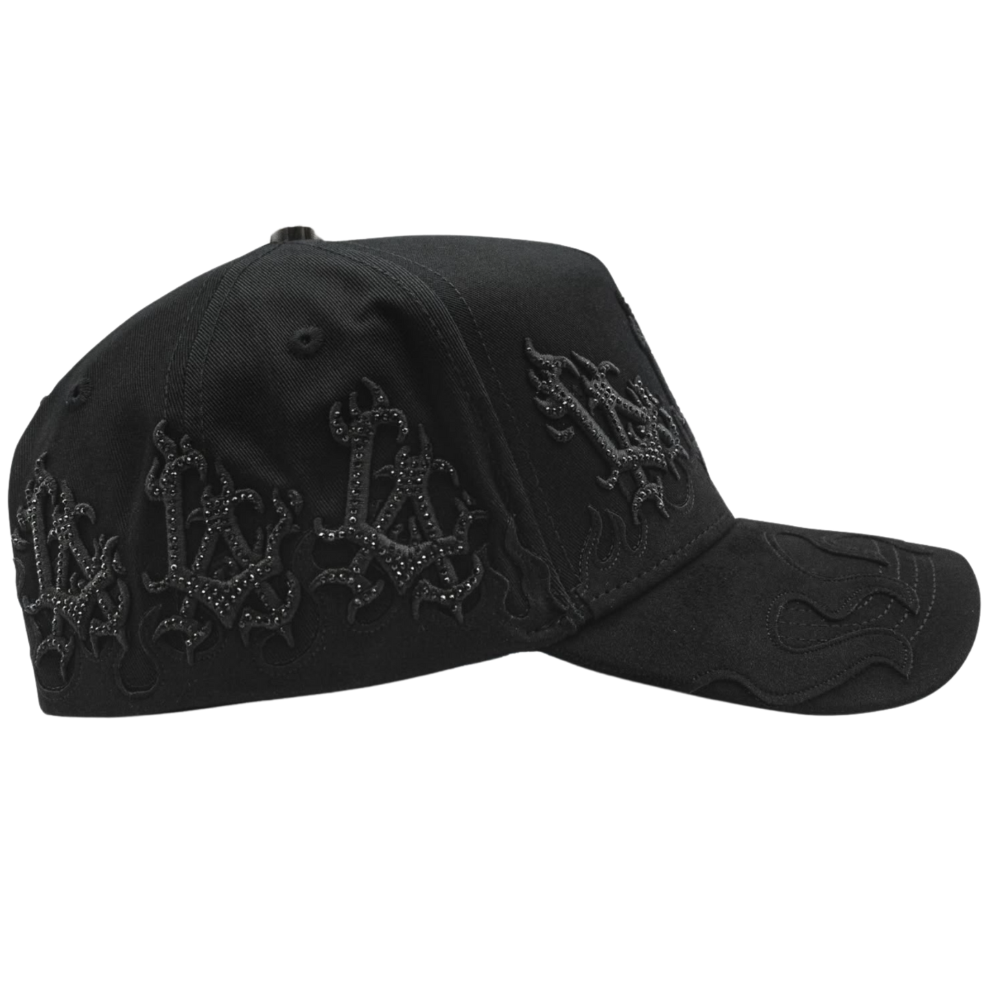 LA FLAMES BLACK FTXHATS