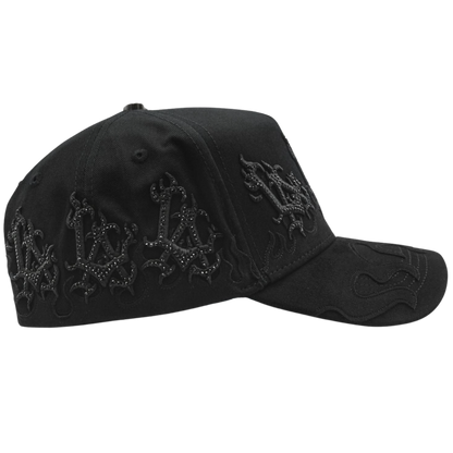 LA FLAMES BLACK FTXHATS