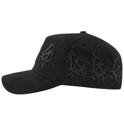 LA FLAMES BLACK FTXHATS